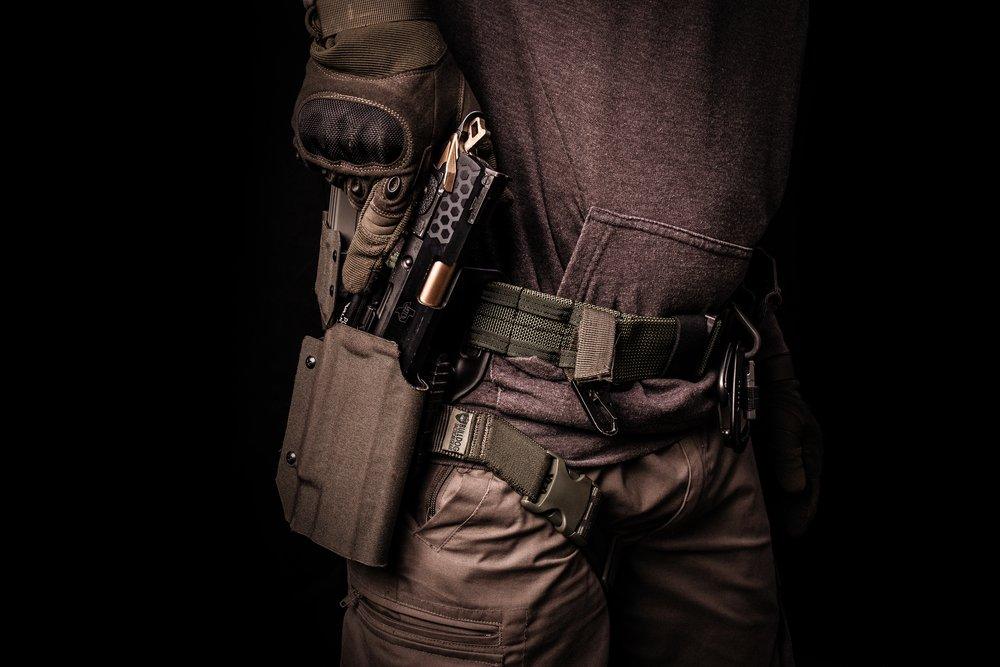 OD Green Kydex Customs 2" Shooter Belt - Image 3